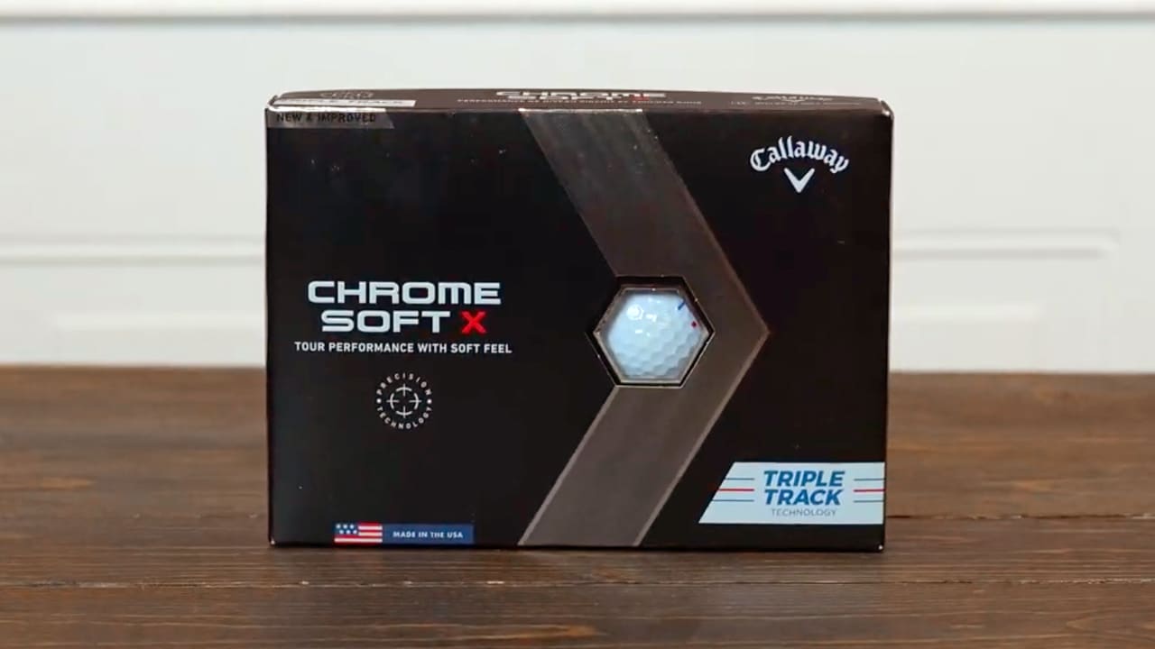 Callaway Chrome Soft X golf balls box