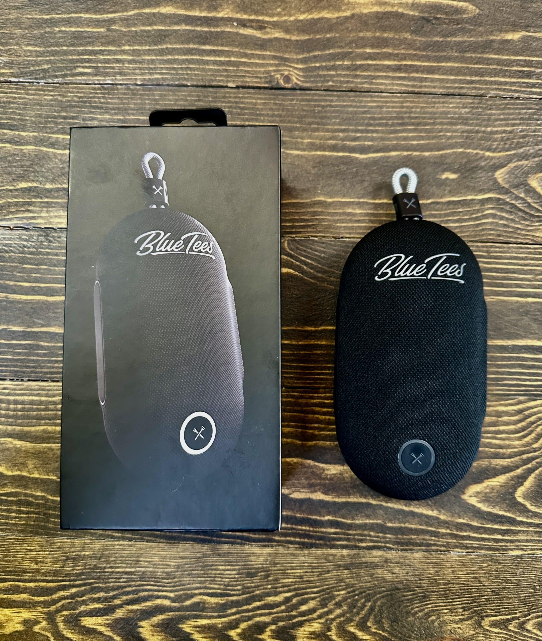 Blue Tees portable Bluetooth speaker with box