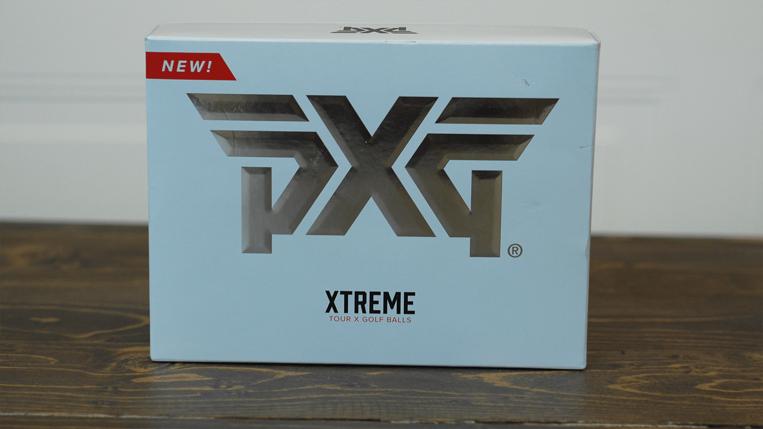 PXG Xtreme Tour X golf balls box