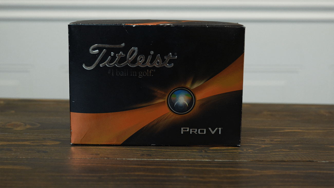Titleist Pro V1 golf balls box