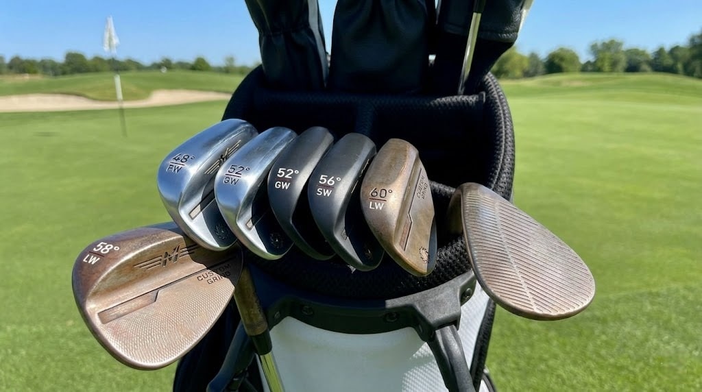 golf wedge in the bag