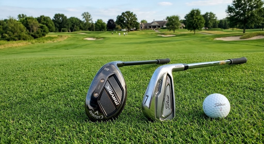 hybrid vs. golf iron golf