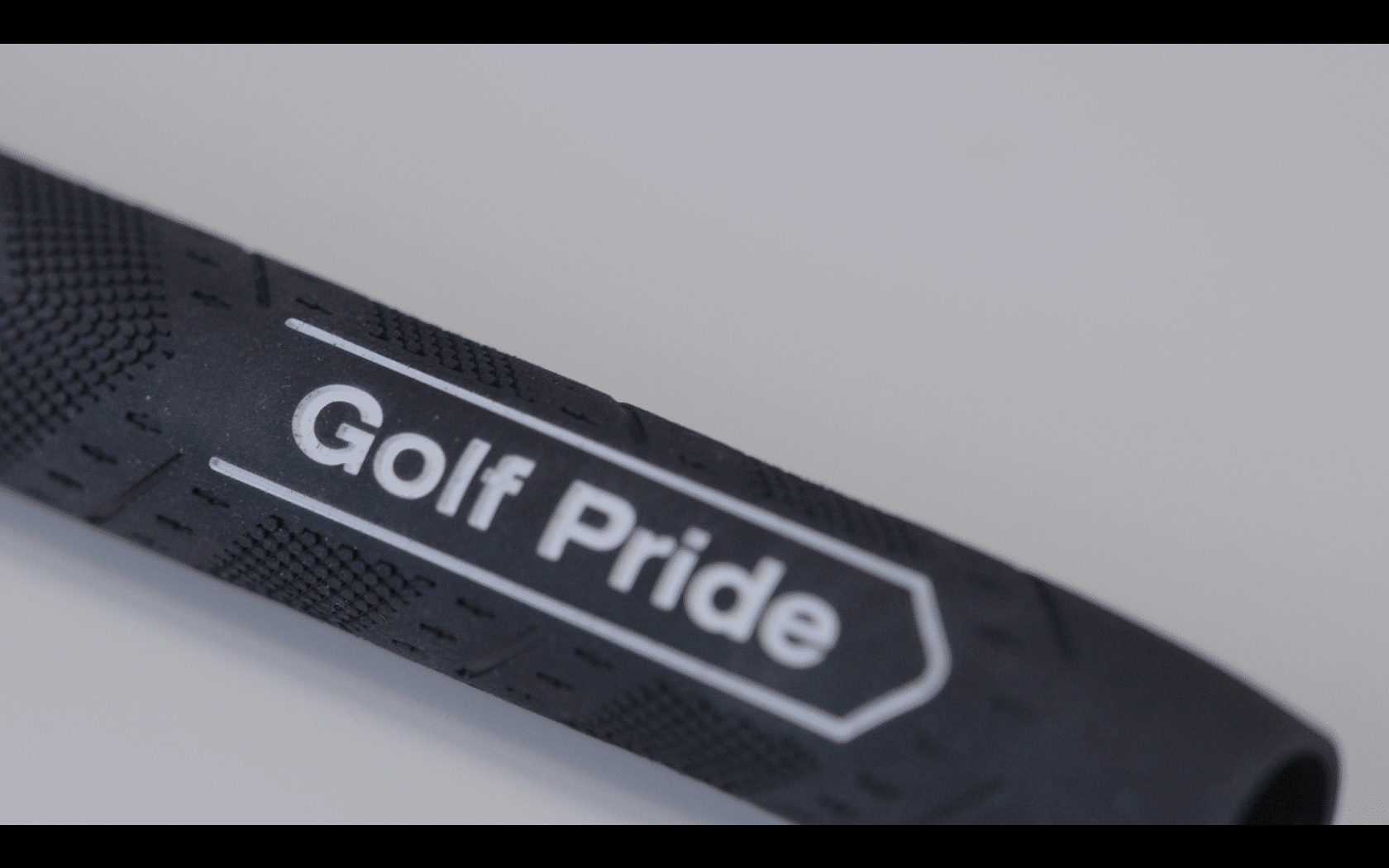 Close-up of Golf Pride club grip