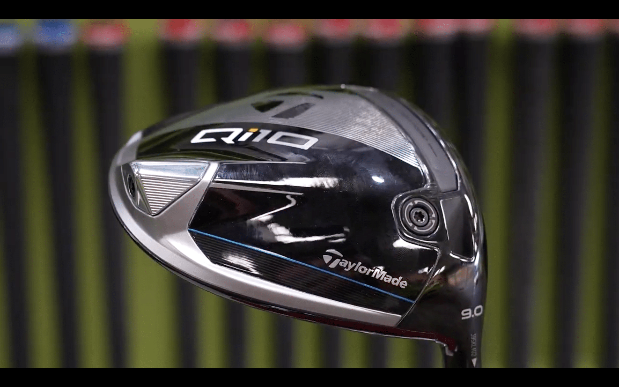 TaylorMade Qi10 golf driver close-up view