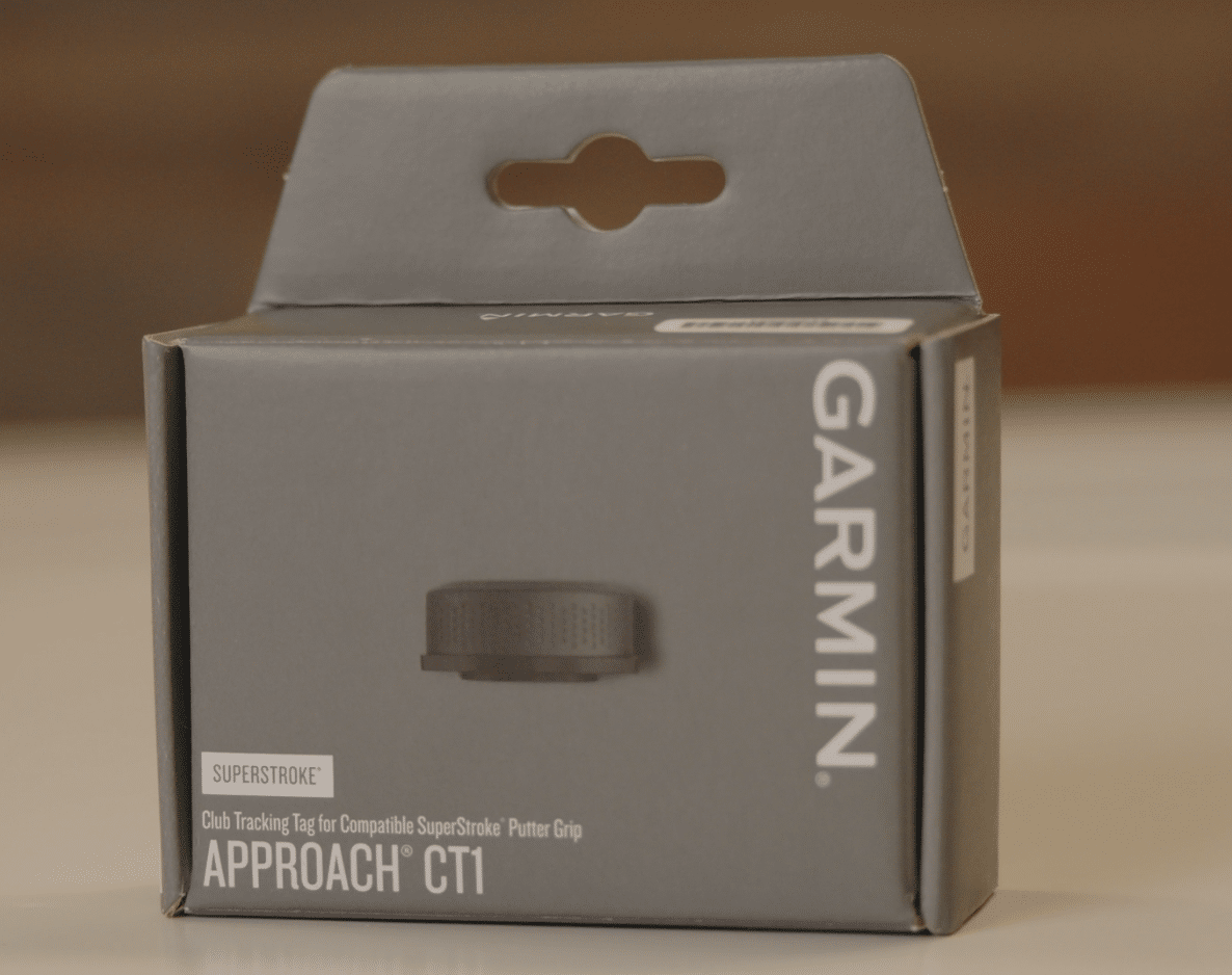 Garmin Approach CT1 golf club tracking tag box