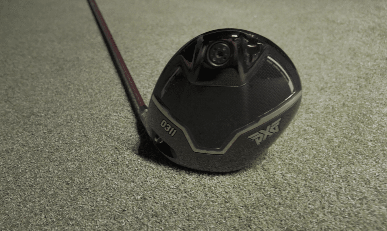 PXG 0311 golf driver on turf