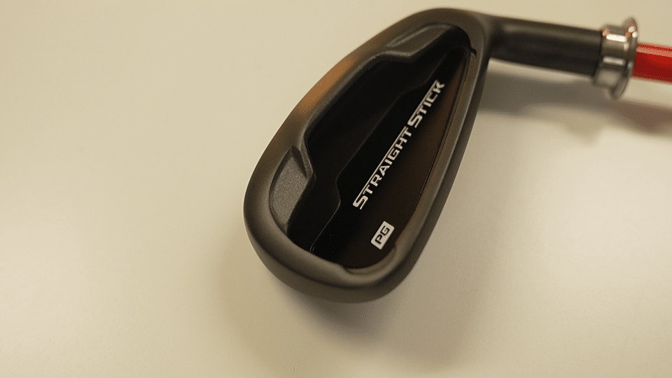 Straight Stick golf club head close-up