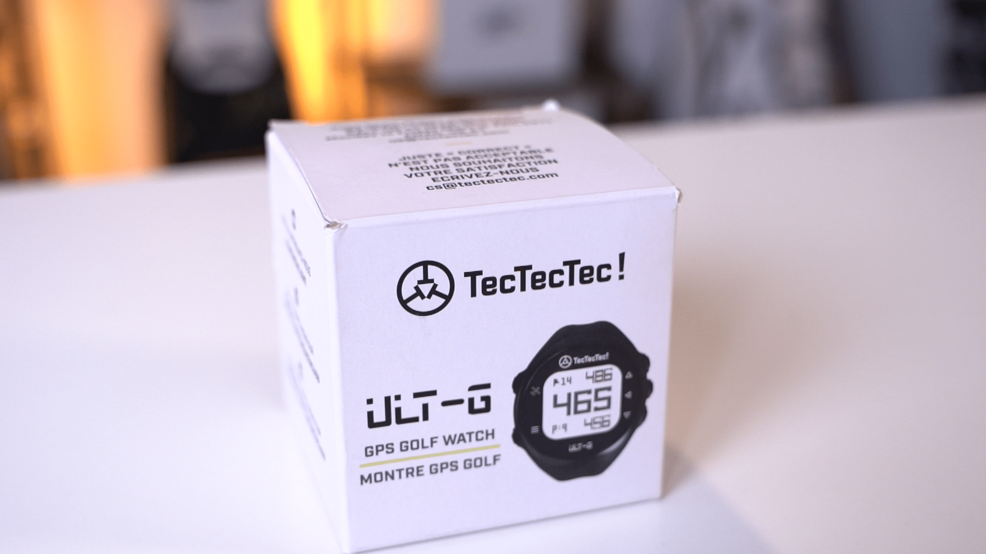 TecTecTec ULT-G GPS golf watch box