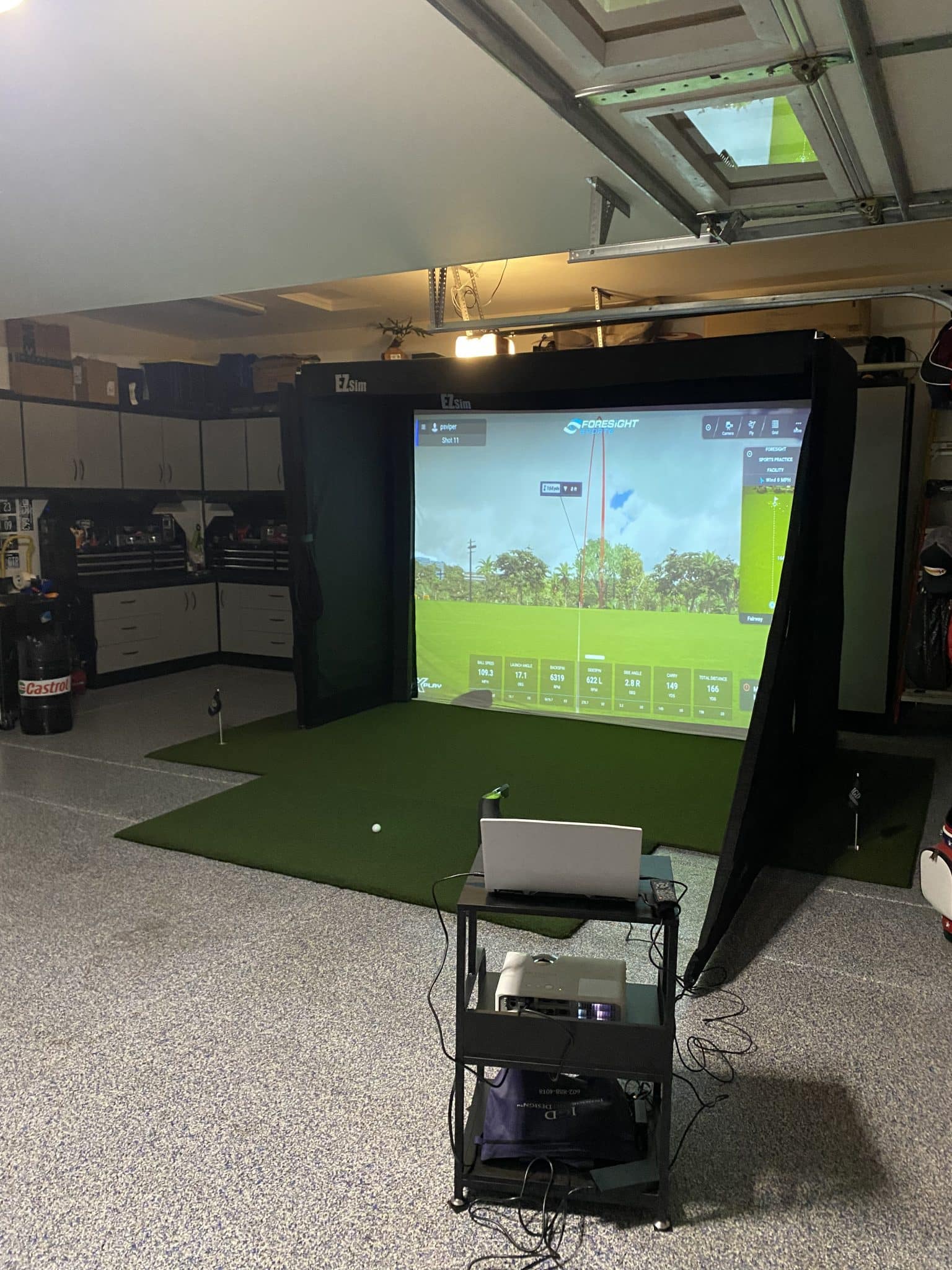Golf Simulator Space Requirements: A Setup Guide