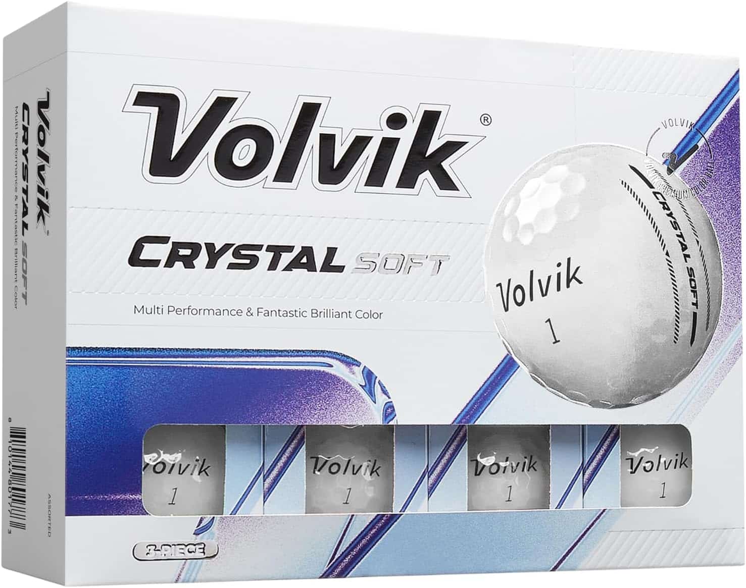 Volvik Crystal Soft Golf Balls
