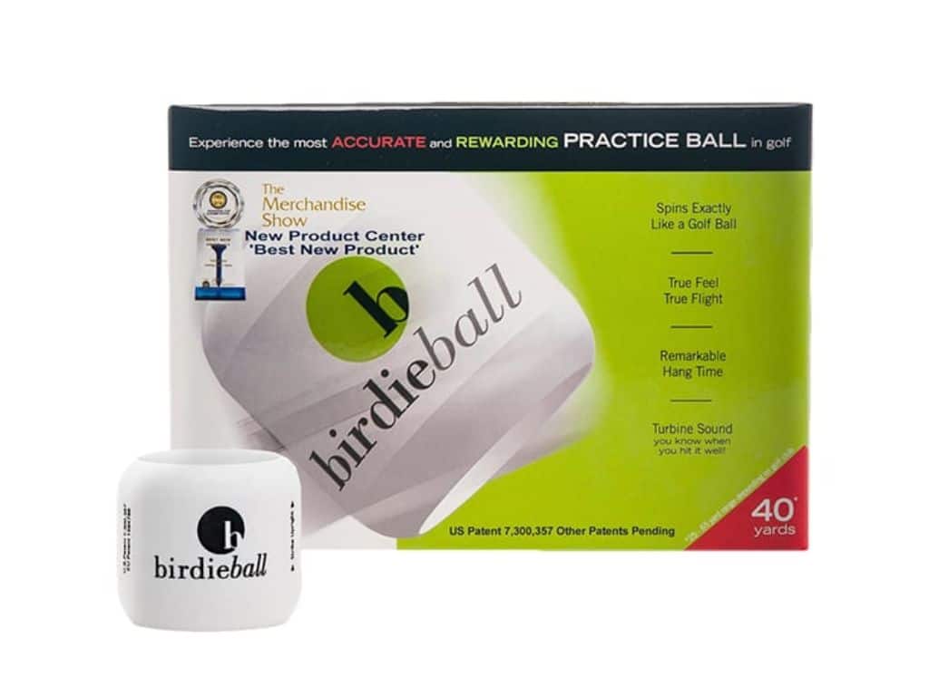 BirdieBall Full-Swing Limited Flight Practice Golf Balls