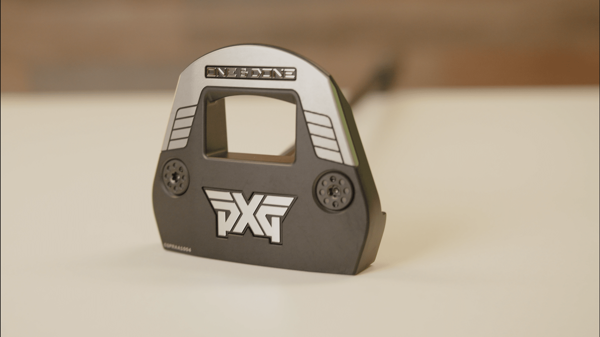 PXG golf club stand with “Lone Soldier” branding