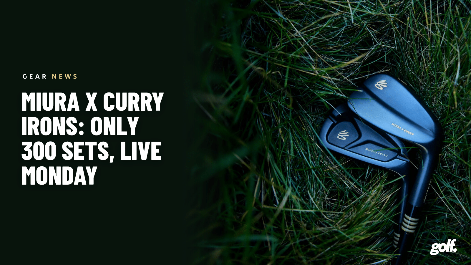 Miura x Curry Irons: Only 300 Sets, Live Monday