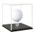 Lymhy Golf Ball Display Stand Cube Holder Clear Acrylic Box