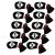 HugeLoong Knit Golf 10 Piece Iron Headcovers