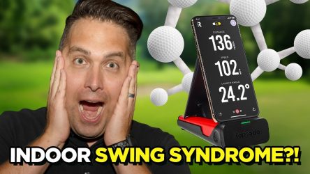 Indoor Swing Syndrome, is this Really a Thing?  Finding out with the RAPSODO GOLF MOBILE LAUNCH MONITOR (MLM)