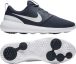 Nike Women's Roshe G Golf Spikeless Golf Shoes 2121738-Black/Metallic White Size 11 M, black/metallic white