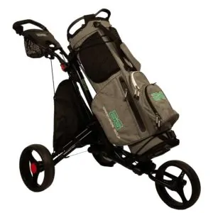 Greenside Golf Money Bag and G Wagon Speed Cart